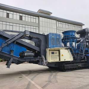 Station de concassage mobile de type chenille avec concasseur à cône Hp300 produit 250-300 de l'équipement de concassage - Product Image 2