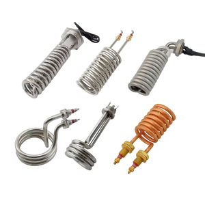 Élément chauffant à immersion en cuivre de type spirale OEM multi-tension pour chauffe-eau 220V/120V, prix compétitif, personnalisable - Product Image 5