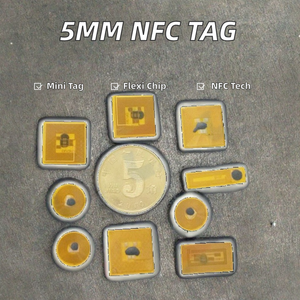 Étiquettes NFC RFID Mini Imperméables GSC NFC213 15mm pour Contrôle d'Accès - Fabricant Intelligent de Stickers NFC Personnalisés - Product Image 3