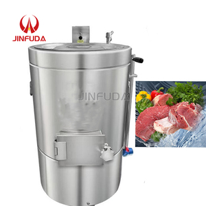 Équipement de déshydratation de viande pour usine de plats préparés, sécheuse centrifuge à haute vitesse pour viande brute lavée, sécheuse industrielle à centrifuger la viande - Product Image 1