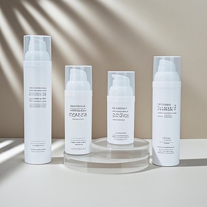 Flacon pompe airless en plastique blanc 50 ml, flacon pompe airless 30 ml 80 ml 1 oz, flacon airless LPP 100 ml à vendre - Product Image 1