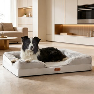 OEM Wholesale Large Orthopedic Dog Bed – Removable Memory <b>Foam</b>, <b>Machine</b> Washable Mat for Indoor/Outdoor Kennel Use - Product Image 5