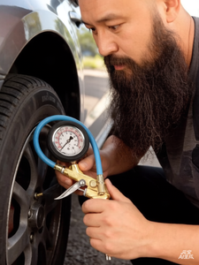 Manómetro de aire inflable de alta precisión para vehículo eléctrico, coche, motocicleta, neumático - Product Image 6