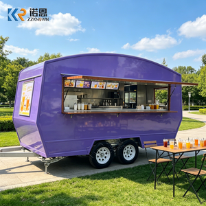 Remolque de Comida Estilo Retro Personalizado, Carrito de Comida, <span class=keywords><strong>Restaurante</strong></span> Móvil, Equipo de Cocina para Canadá y Reino Unido - Product Image 4