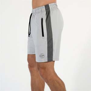 Pantalones Cortos Deportivos de Secado Rápido con Malla Lateral para Hombre, 100% Algodón, Sólidos, Casuales, Hasta la Rodilla - Product Image 5