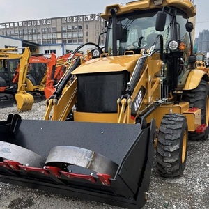 Retroexcavadora Usada CAT420F 90% Nueva, Retroexcavadora de Ruedas CAT Usada Rentable, Excavadora de Segunda Mano CAT 420F 420F2 en Venta - Product Image 5