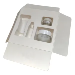 Eco Friendly Molded Pulp Insert Trays To Replace Plastic Insert Tray Packaging