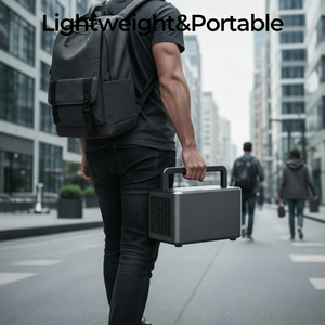 1024Wh 1536Wh Silent Inverter Solar Generator <b>Mini</b> Portable Power Station 1500W 1800W - Product Image 4