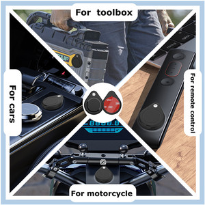 <span class=keywords><strong>4</strong></span> packs de porte-autocollants adhésifs de 3m, résistants aux chocs et étanches IPX8 avec porte-clés, étui sécurisé pour étui <span class=keywords><strong>Airtag</strong></span> - Product Image 5