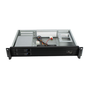 Personalizado 1.5U RackMount Server Cass 3,5 pulgadas HDD <span class=keywords><strong>Mini</strong></span> <span class=keywords><strong>ITX</strong></span> Storage Server Chasis - Product Image 1