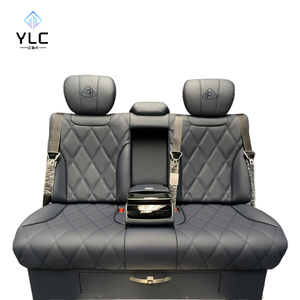 Divano/Sedili Pieghevoli in Pelle di Lusso Personalizzati per Camper, MPV, Camion, 2, 3 o 4 Posti, Reclinabili e Trasformabili in Letto - Product Image 3