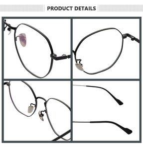 Bán Buôn Tinh Khiết Titan Đầy Đủ Khung Kính Mắt Khung Unisex Trọng Lượng Nhẹ Dành Cho Người Lớn Chống-Ánh Sáng Màu Xanh Bền Kính Quang Học Tất Cả Các Khuôn Mặt - Product Image 4