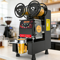 Machine à sceller les gobelets de bureau pour café, bubble tea et jus de fruits