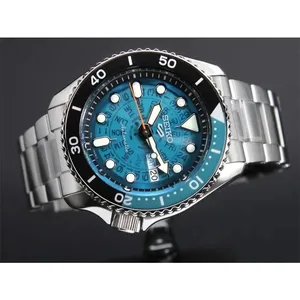 Montre Seiko New 5 Retro Trendy SportsLluminous Mechanical Fashion Simple pour homme avec bracelet en acier - Product Image 5