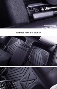 Ventes directes d'usine DECENT 5D TPE 3.5MM Épais Ensemble complet de luxe Tapis de sol de voiture 3 pièces pour PRADO 2017 - Product Image 3