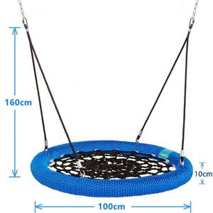 Balançoire <span class=keywords><strong>adulte</strong></span> Une Pièce Jardin Pour Enfants Toboggan Intérieur Ensemble Enfants Balançoires En Métal Suspendu Extérieur <span class=keywords><strong>Nid</strong></span> D'oiseau Web Pour Enfants - Product Image 2