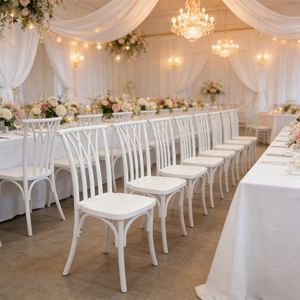 Sillas para Eventos y Bodas, para Comedor y Apartamentos, Muebles Versátiles para Cualquier Ocasión, Silla de Plástico - Product Image 1