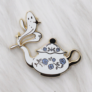 งานฝีมือโลหะคุณภาพสูง ออกแบบเองได้ ป้ายโลหะเคลือบทองน่ารัก ป้ายเคลือบแข็ง - Product Image 5