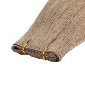 Extensions de cheveux russes invisibles fines de qualité supérieure, mélangées, à prix réduit, double trame, cheveux humains, volume, trame Genius - Product Image 3