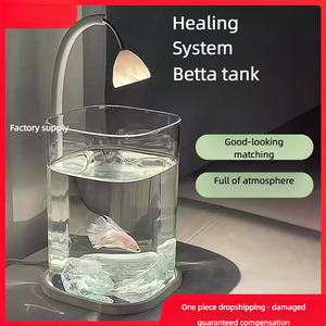 Vente en gros, <span class=keywords><strong>Aquarium</strong></span> Betta silencieux et personnalisable avec pompe à <span class=keywords><strong>eau</strong></span> et système autonettoyant, kit d'<span class=keywords><strong>aquarium</strong></span> <span class=keywords><strong>de</strong></span> bureau pour débutants et petits - Product Image 3