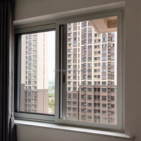 Ventana Corredera de Aluminio con Rotura de Puente Térmico Personalizada, Calificada por Energy Star, Excelente Hermeticidad al Aire y Agua, Aislamiento Acústico y Térmico para Viviendas