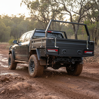 Plataforma de Aluminio para Camioneta de Cabina Simple/Doble, Placa Plana de Aleación para Camioneta/Pickup para Hilux/Ford Ranger/Isuzu Dmax/Land Cruiser