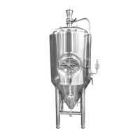 Fermenteur à bière 5HL 500L, cuve de fermentation pour la fabrication de lager et d'ale