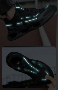 Chaussures de sécurité unisexes à lacets, respirantes, anti-perforation, anti-odeur, antidérapantes, résistantes à l'usure, avec embout en acier - Product Image 3