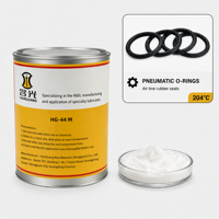 Joint torique en caoutchouc, graisse pour valve pneumatique, vérin à air, large plage de température, NLGI 2, résistant aux produits chimiques, usine