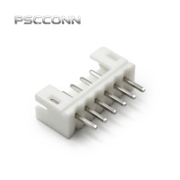 Connecteur PH 2.00mm pas de 2.00mm, 6 broches, double compatibilité fil-plateau et fil-fil, prise et douille compatible JST