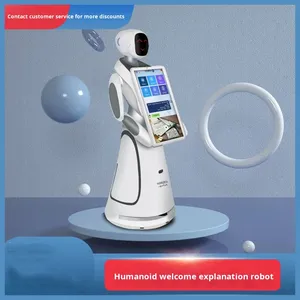 <span class=keywords><strong>Robot</strong></span> d'accueil intelligent, service de dialogue vocal, hall d'exposition commercial, hôtel, demande d'informations, <span class=keywords><strong>annonce</strong></span> automatique de questions et de réponses - Product Image 2