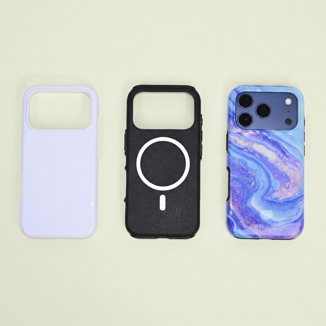 Magnet 2 in 1 3D Sublimation Blank Phone Case for iPhone 17 16 15 14Plus Pro Max Custom Fashion Magnetic Shockproof TPU PC Cover