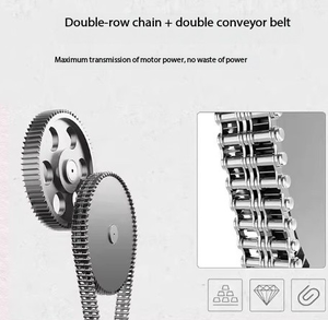 Pétrin Spirale Commercial Électrique Horizontal pour Viande et Farine, Machine à Pétrir Pas Chère en Gros 50kg 100kg - Product Image 4
