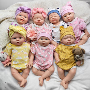 ตุ๊กตาซิลิโคนรีบอร์นขนาด 18 นิ้ว สมจริงเป็นพิเศษ พร้อมผมถักแบบพิกซี่ น่ารัก คุณภาพระดับพิพิธภัณฑ์ สำหรับนักสะสมผู้ใหญ่ - Product Image 1