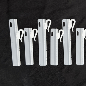 KBR Ratchet System Drapery Loops Plastic Clips Plastic Hanging <strong>Hooks</strong> For Curtain Bathroom Draped Pin - Product Image 3