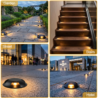 Produit promotionnel, éclairage LED encastré au sol, étanche IP67, en matériau PC, 2W, AC100-265V, luminaire encastré LED