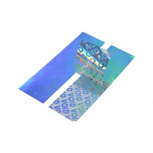 Customized Anti-counterfeit <b>Box</b> Sticker UV Ink PET Material Die Cut Shape Hologram Label for Mobile Phone Consumer Electronics - Product Image 3