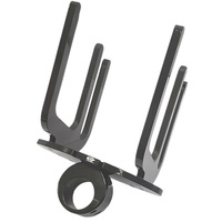 Support Combo ovales pour planche à roulettes et wkeboard, support en bois massif, noir, pour tour de Wakeboard, C10B