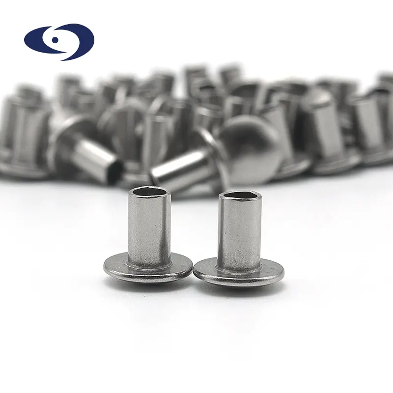Good Price Of Good Quality 304 Stainless Steel Round Head Semi-Tubular Rivets