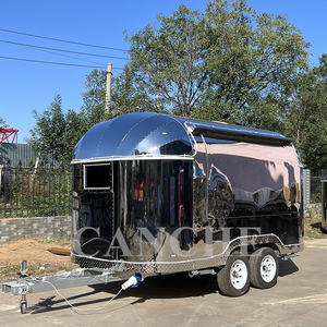 Camion de glaces et de restauration rapide mobile polyvalent | Remorque de restauration entièrement équipée avec cuisine pour la vente de rue - Product Image 1