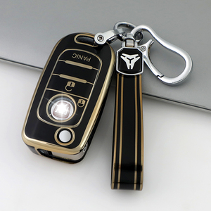 Coque de protection pour clé de voiture en TPU souple de qualité supérieure pour <span class=keywords><strong>Fiat</strong></span> <span class=keywords><strong>500</strong></span> Panda Ducato 500L Punto Lancia Musa porte-clés porte-clés <span class=keywords><strong>sac</strong></span> usine directe - Product Image 6