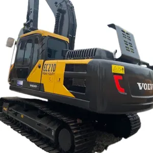 High quality earth moving machinery VOLVO EC210DL 90% brand new hydraulic excavator