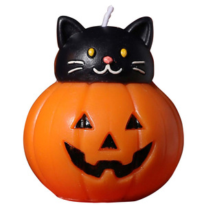 Bougie parfumée créative Halloween en forme de citrouille, chat, fantôme, cœur, décorations, cadeau de festival, bougies aromatiques en gros - Product Image 6