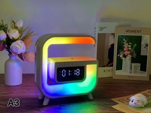 Biến dạng âm nhạc Đèn Bluetooth trang trí nội thất thông minh Conch bảng ánh sáng với Wake-up báo động loa g đèn bảng GRB đèn - Product Image 5