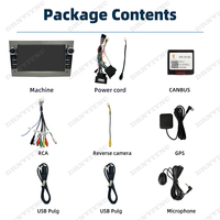 Autoradio Android 2din 7 pouces Lecteur audio-vidéo pour Opel Antara Astra Vectra C Vivaro Tigra Twintop Carplay Navigation GPS