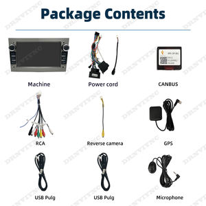 Autoradio Android 2din 7 pouces Lecteur audio-vidéo pour <span class=keywords><strong>Opel</strong></span> Antara Astra Vectra C Vivaro Tigra Twintop Carplay Navigation GPS - Product Image 6