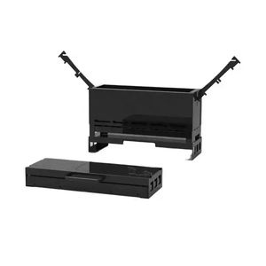 UPPERWELD Mesa incendiaria de media Unidad de acero inoxidable barbacoa plegable Camping Picnic estufa portátil hoguera fogata al aire libre madera - Product Image 4