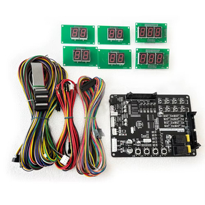 Kit de machine de jeu de hockey sur air Jinxin à monnayeur avec carte mère, batterie rechargeable et structure en acier inoxydable - Product Image 3