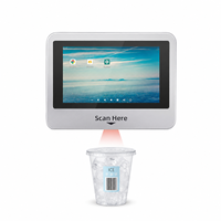 XT802C Touch Kiosks Barcode Scanner Interactive Tablet POE Aliexpress Price Checker