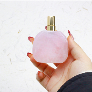 New Design 5ml <b>10ml</b> Empty Perfume <b>Bottles</b> Square Jade Perfume <b>Bottles</b> Mini Purple Refillable Perfume <b>Bottle</b> and Box - Product Image 5